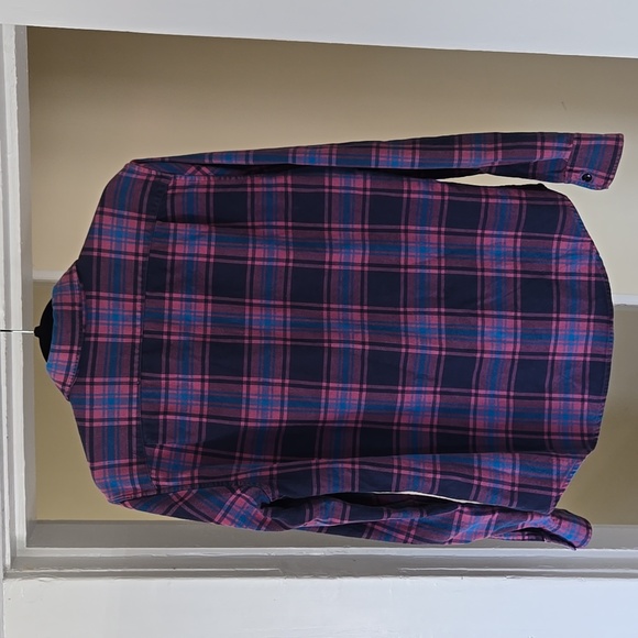 BONOBOS Plaid Mens Slim Fit Shirt - Picture 2 of 13